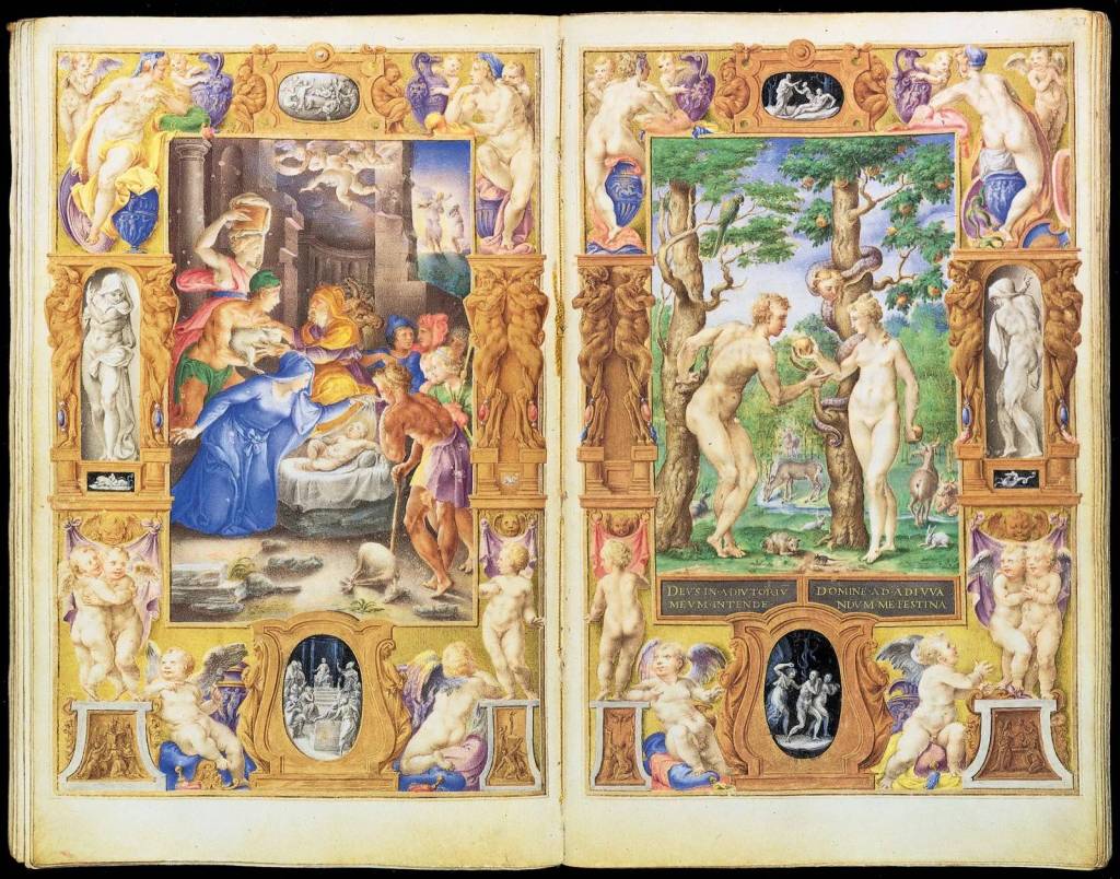 Giulio Clovio, Adam and Eve (1546)
